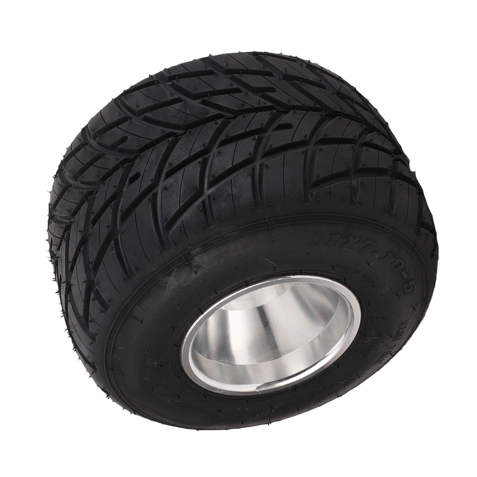 SIXRUN 11x7.10-5 Solid Low Profile Tire Wheel 3 PR 3-Bolt 50mm Spacing for ATV UTV SXS Go Kart