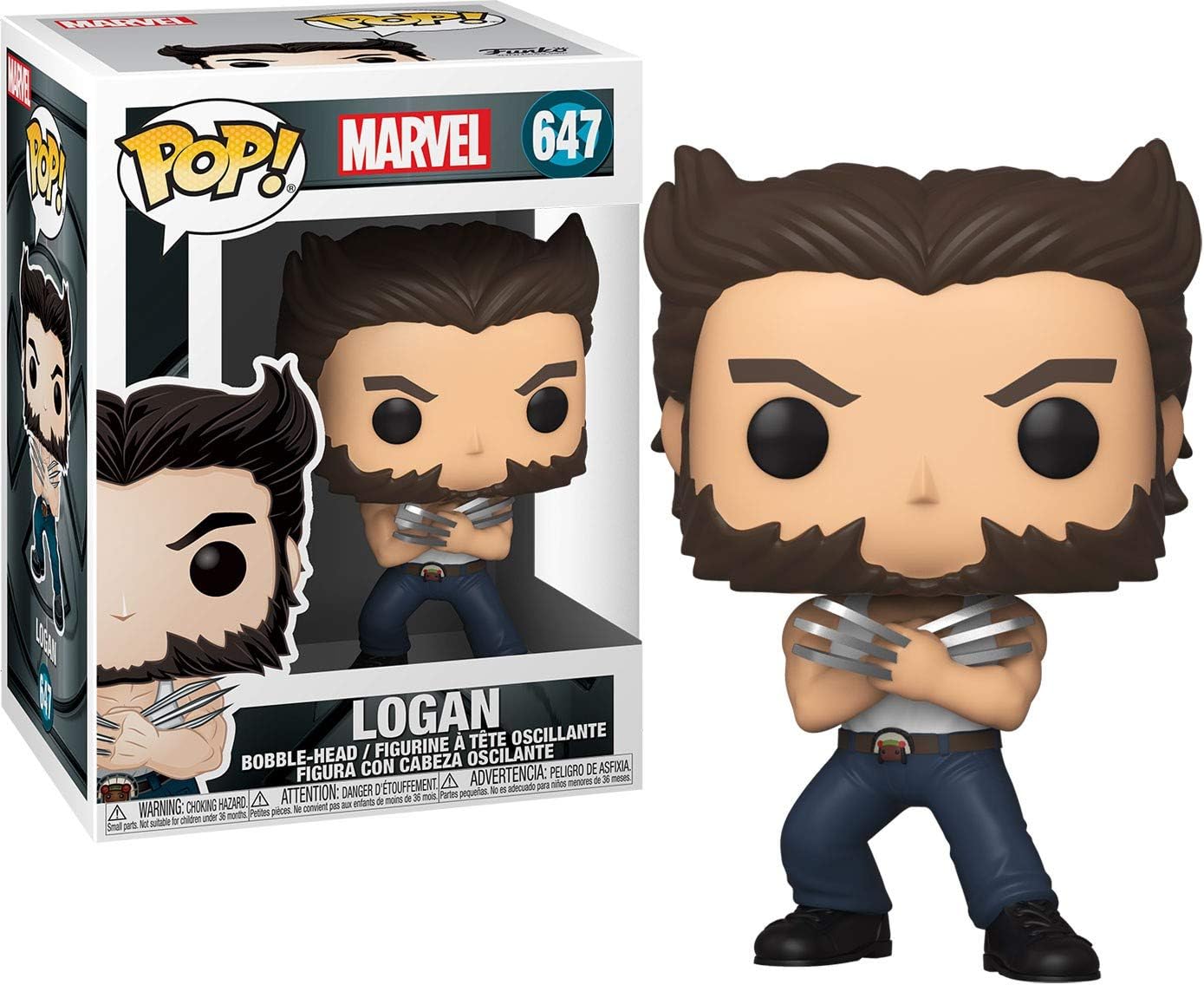 Funko Pop! Marvel: X-Men 20th Anniversary - Wolverine in Tanktop, Multicolor
