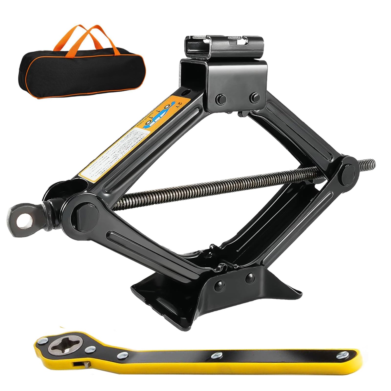 Amazon.co.jp: Misoso パンタジャッキ 機械式 ジャッキ 車用 2.0t 最高