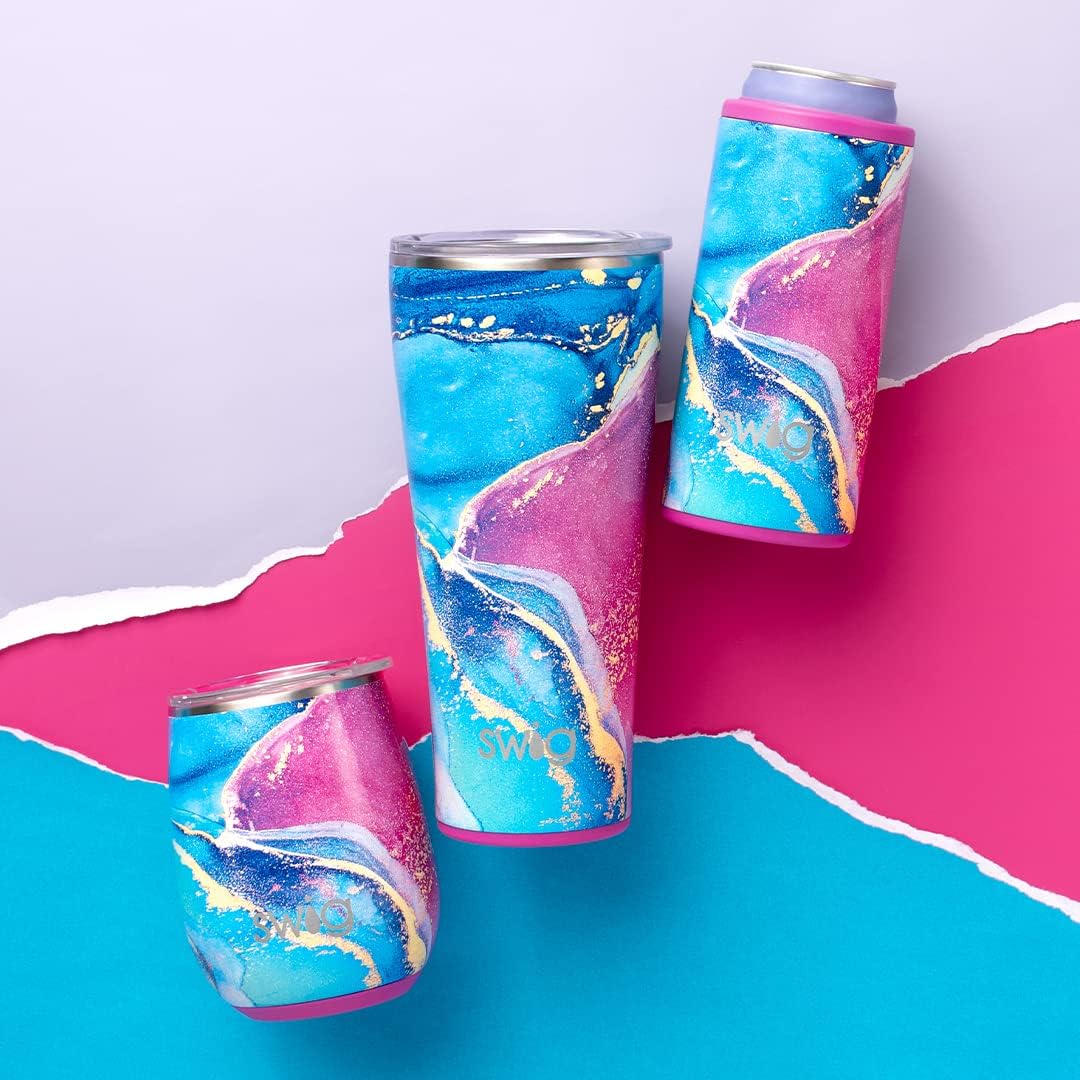 Swig Life 32oz Insulated Tumbler, Travel Coffee Tumbler with Lid, Cup Holder Friendly Travel Coffee Mug, Stainless Steel with Lid (Razzleberry) - Image 6