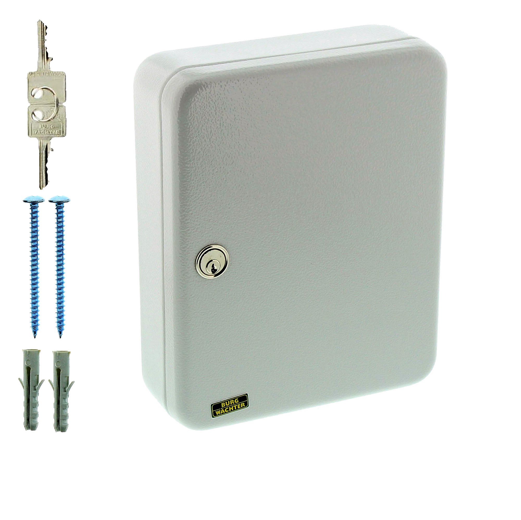 Buy BURG WÄCHTER, Key Box, 24 Hooks, Can Be Integrated Into Locking Systems Sheet Steel Height 310 Mm Cs 24 Light Grey 1406879460