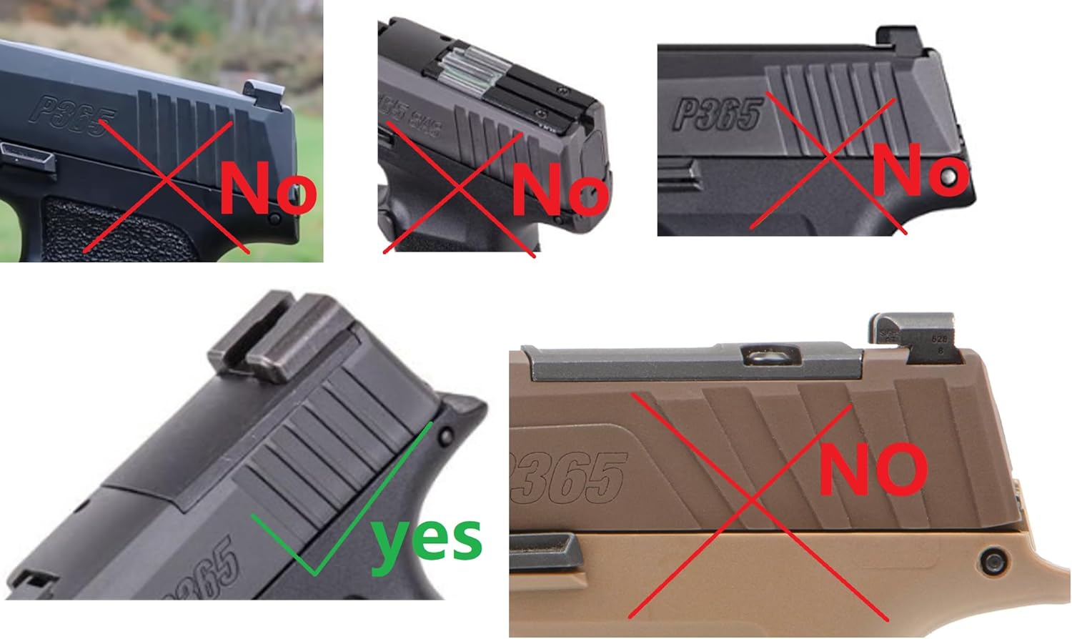 Ade Advanced Optics Delta RD3-012 Red Dot Reflex Sight + Optic Mounting Plate for Sig Sauer P365XL/P365X Handgun