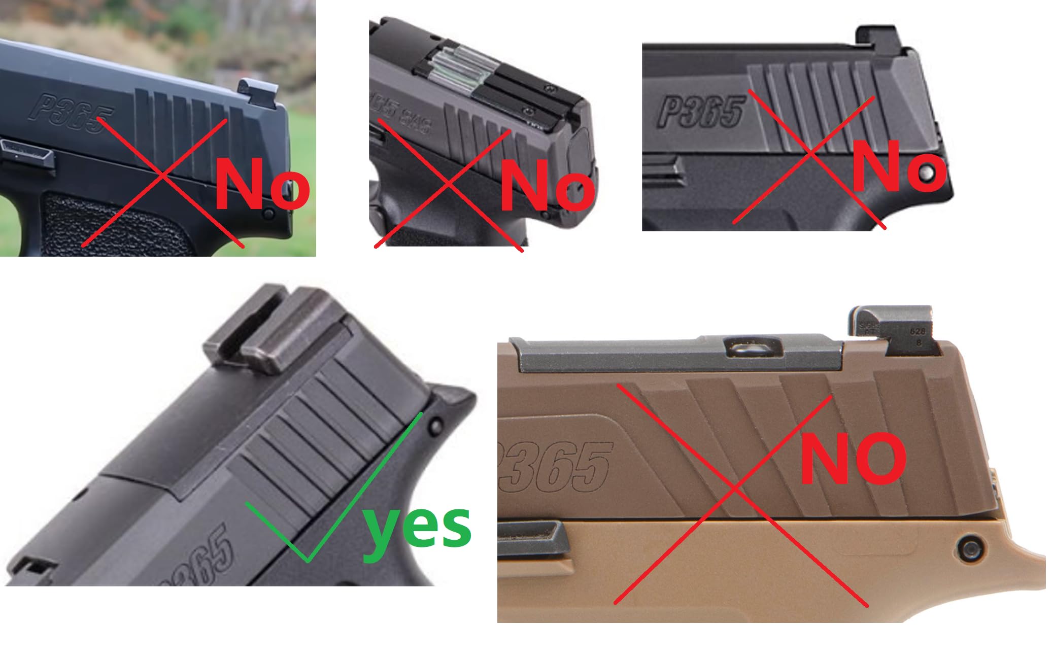 Ade Advanced Optics Delta RD3-012 Red Dot Reflex Sight + Optic Mounting Plate for Sig Sauer P365XL/P365X Handgun