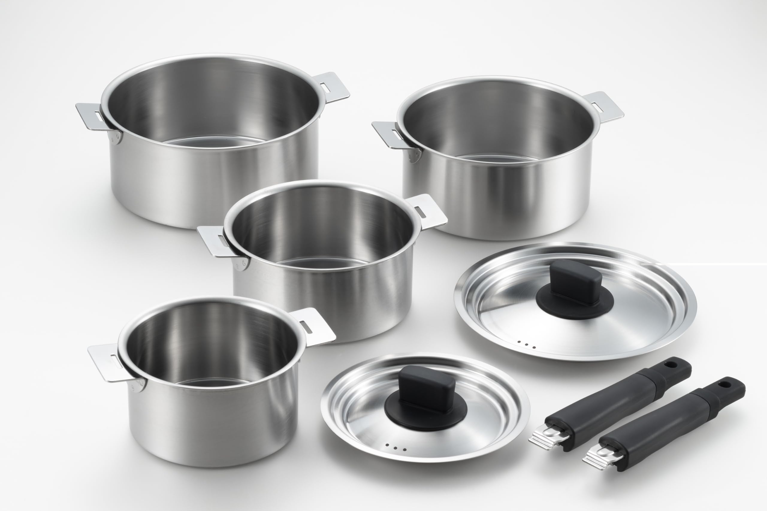 sean追加購入鍋 Amazon | 丸山技研 創燕 SOUEN ハンドル着脱式鍋 8点セット (鍋