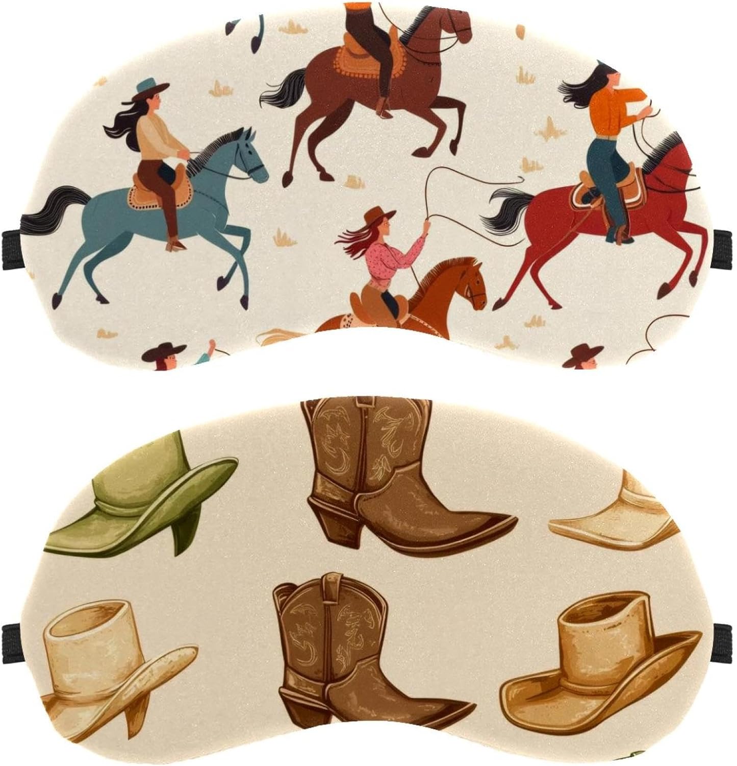 Confezione da 2 maschere per gli occhi senza cuciture per dormire, per dormire, per dormire, per viaggi, pisolini, aereo, blocco della luce, confezione da 2