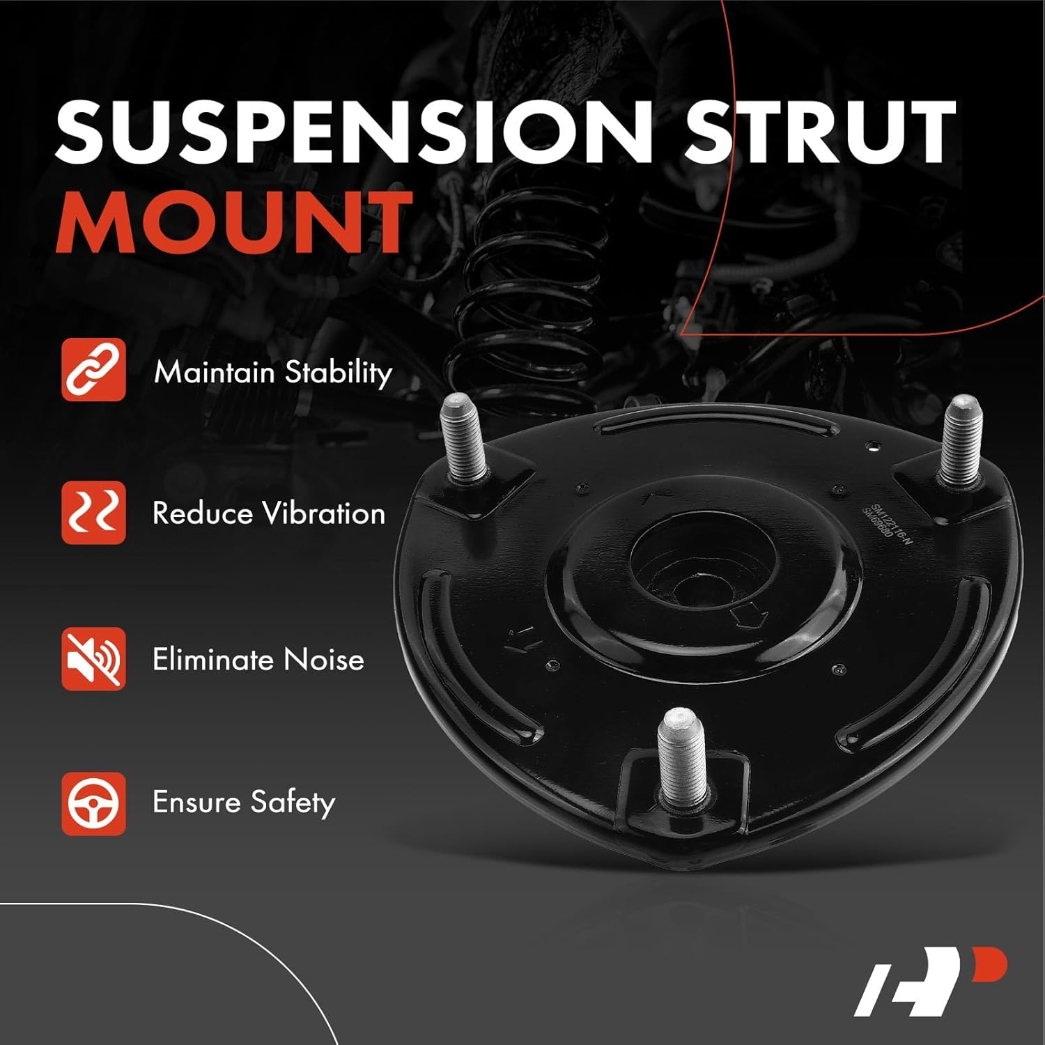 A-Premium Front Suspension Strut Mount Compatible with Kia Sedona 2006-2012 2014 Hyundai Veracruz 2007-2012 Santa Fe 2007-2009 Entourage