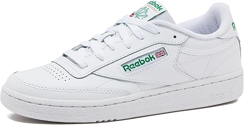 Reebok Club C 85 - Tenis para hombre, tenis blancos de moda casual para hombre