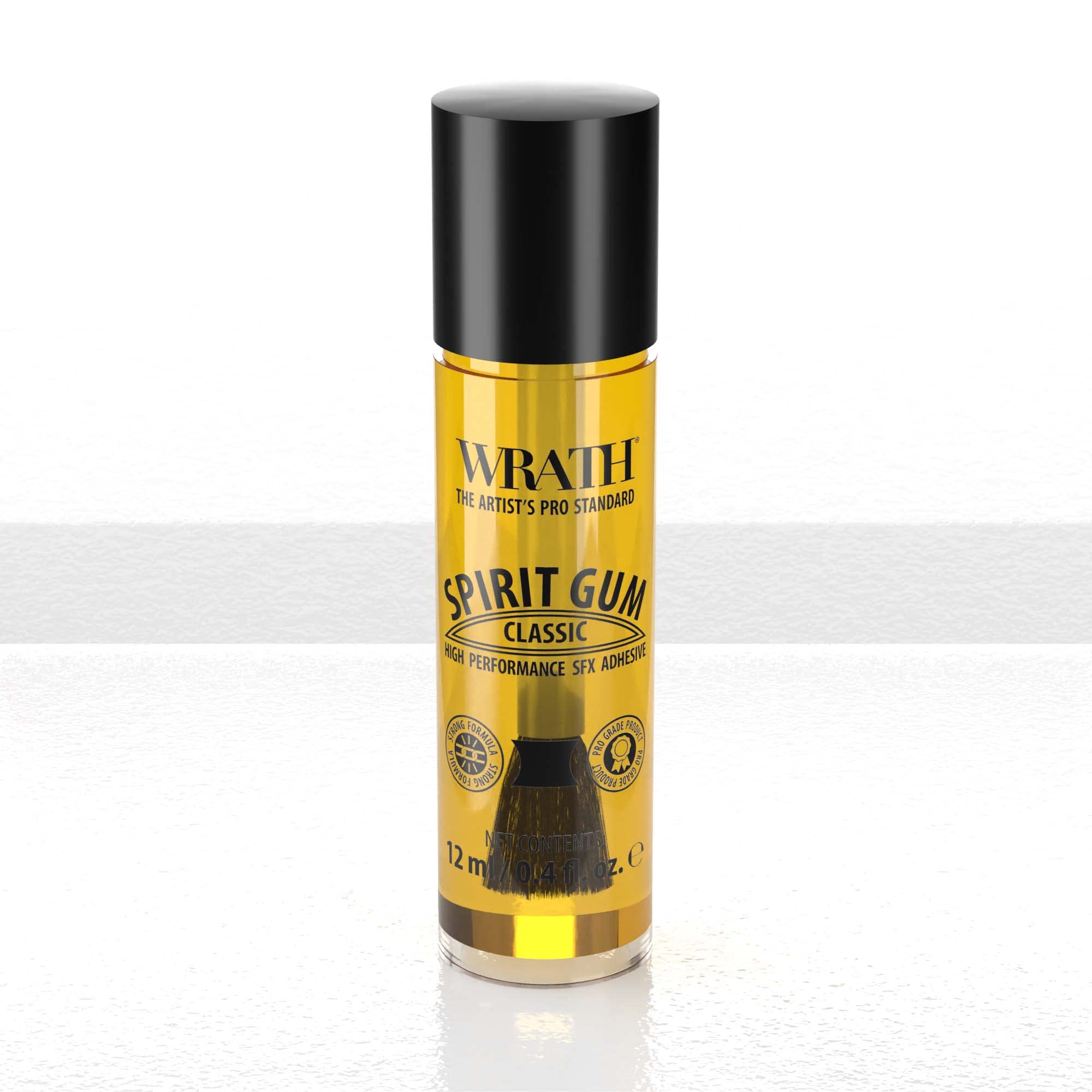 WRATH® Classic Spirit Gum Adhesive - Professional Quality for Make-up Artists, Halloween, Fancy Dress and Special FX Effects Glue