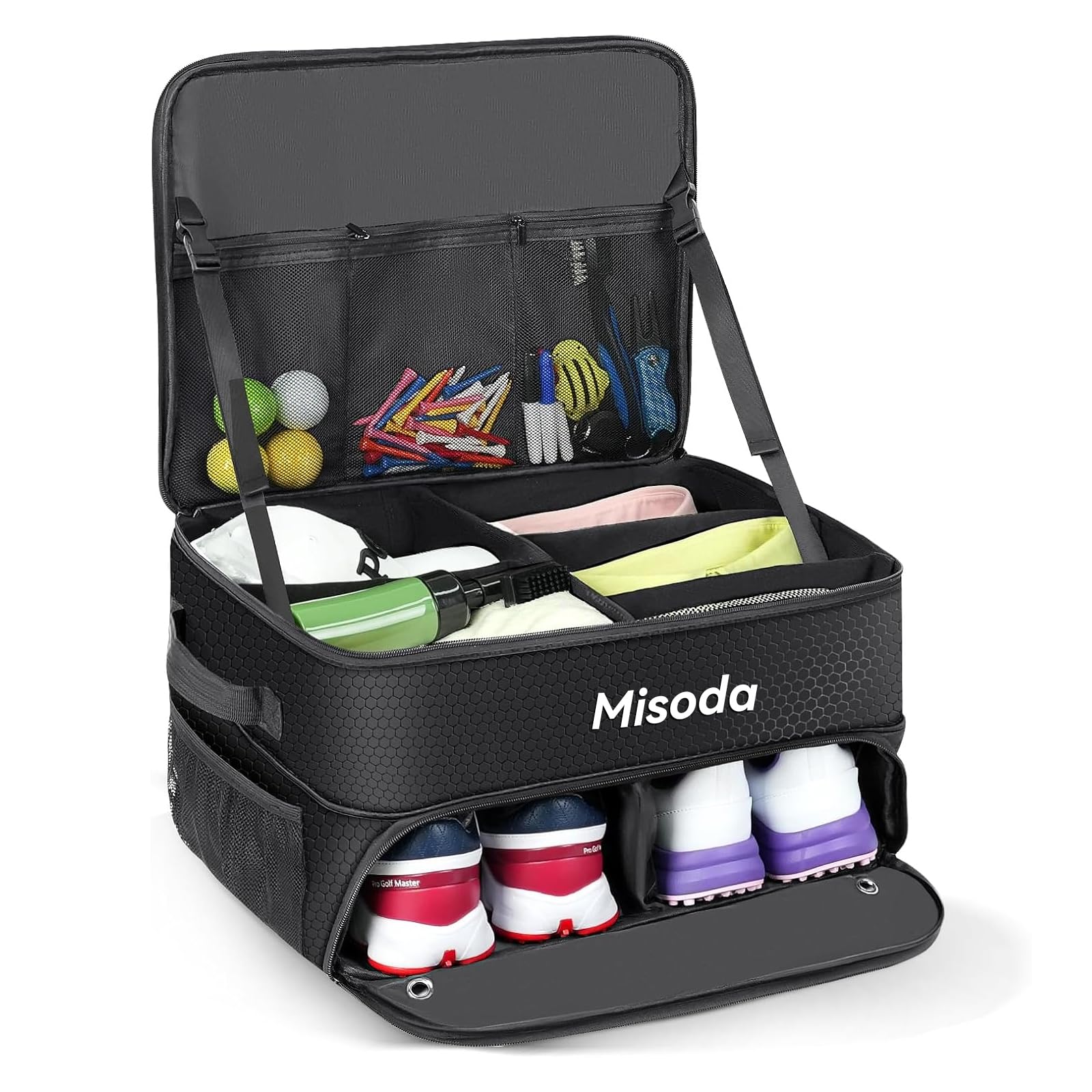 #FR2 GOLF シューズ収納ケース WIND AND SEA RCC Golf Trunk Organizer, Shoe Storage, 2-Pair, Waterproof, Car Locker