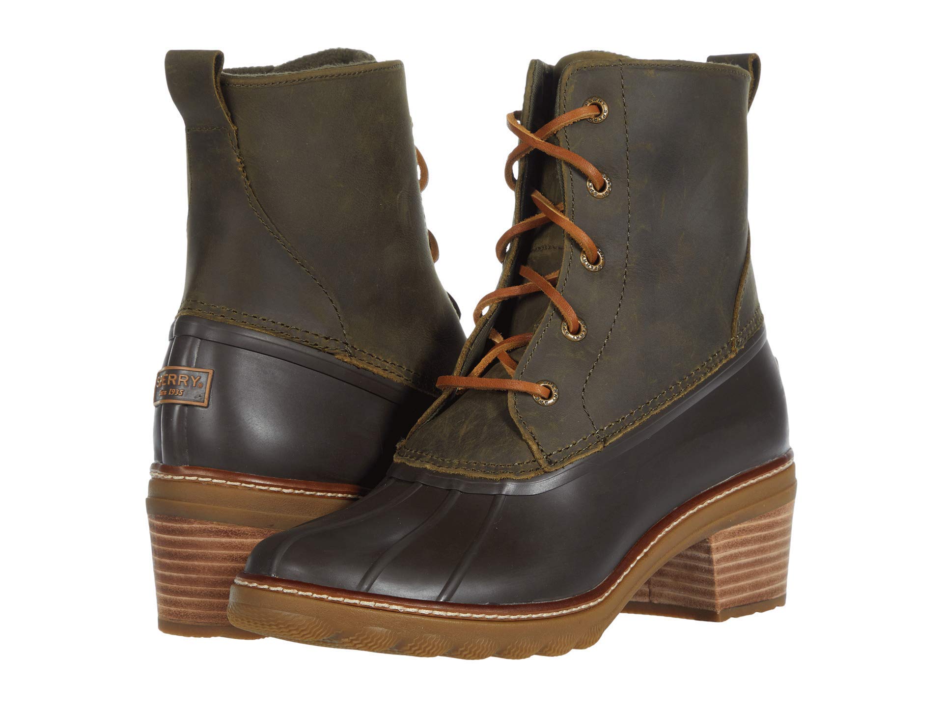 Sperry Women's Saltwater Heel Rain Boot