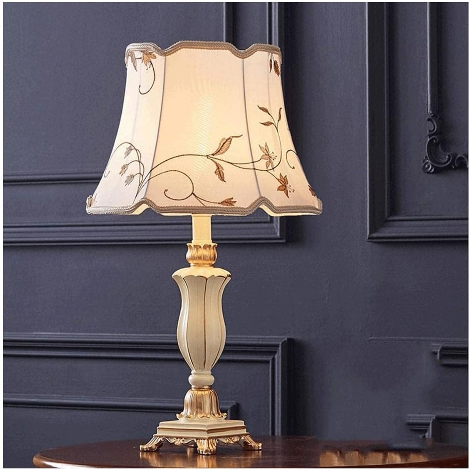 asdchZen Desk Lighting Minimalist Table Lamp Button/Dimming/Remote Control Modern Desk Lamp Exquisite Nightstand Light Decoration Bedside Work Lamp-Button-B,Button Switch-B