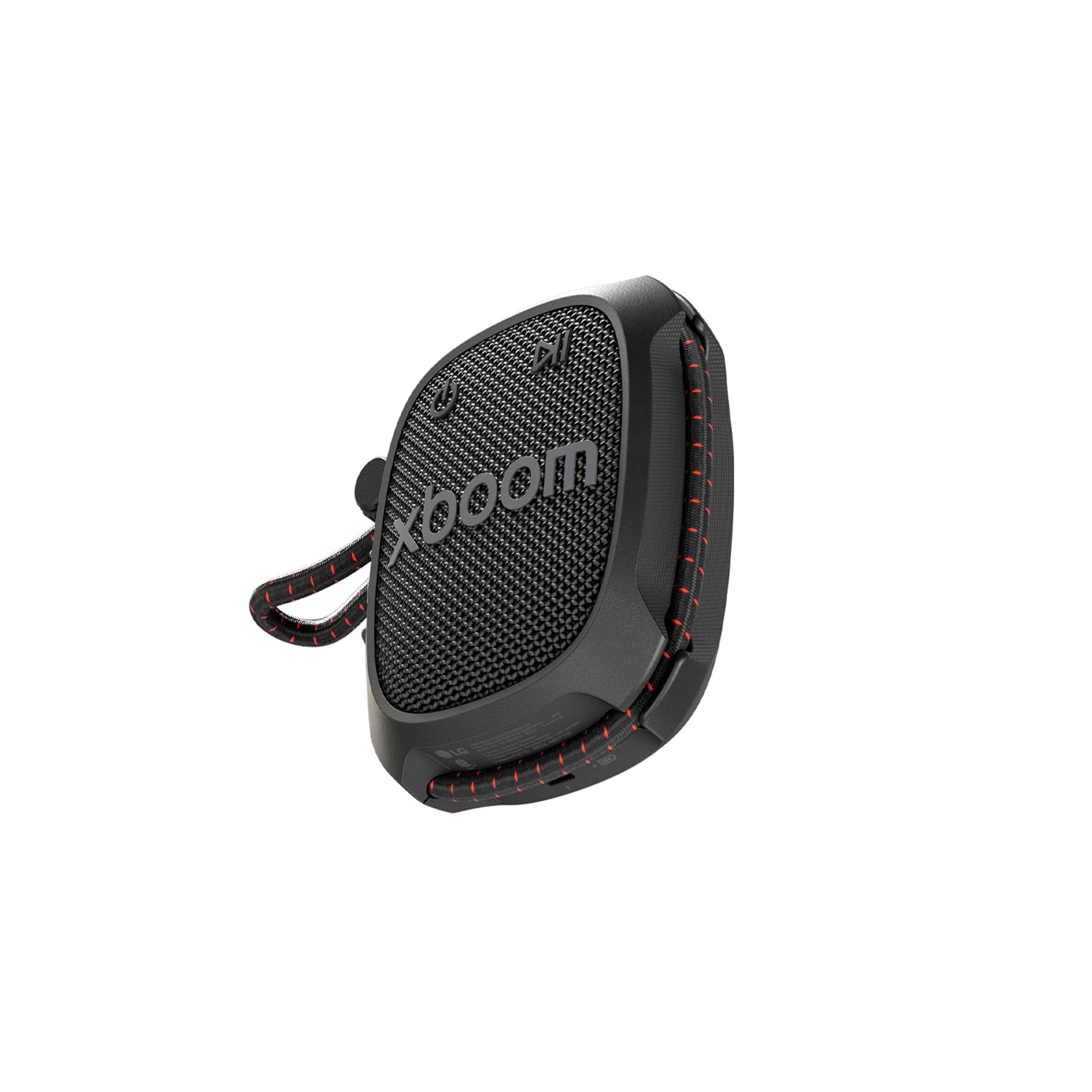 LG xboom Rock by will.i.am | Altavoz Bluetooth | Sonido Exclusivo xboom con diseño Resistente y Compacto | Negro