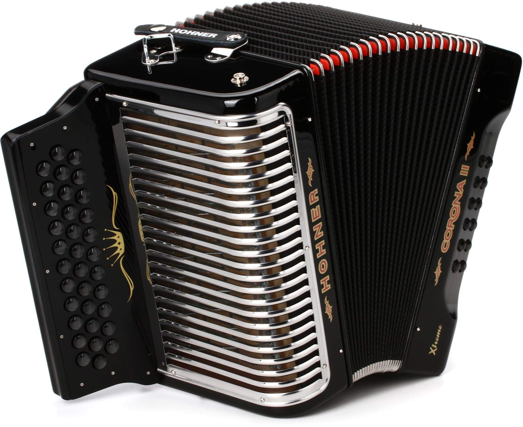 Amazon.com: Hohner Corona II Xtreme Diatonic Accordion - Keys of G