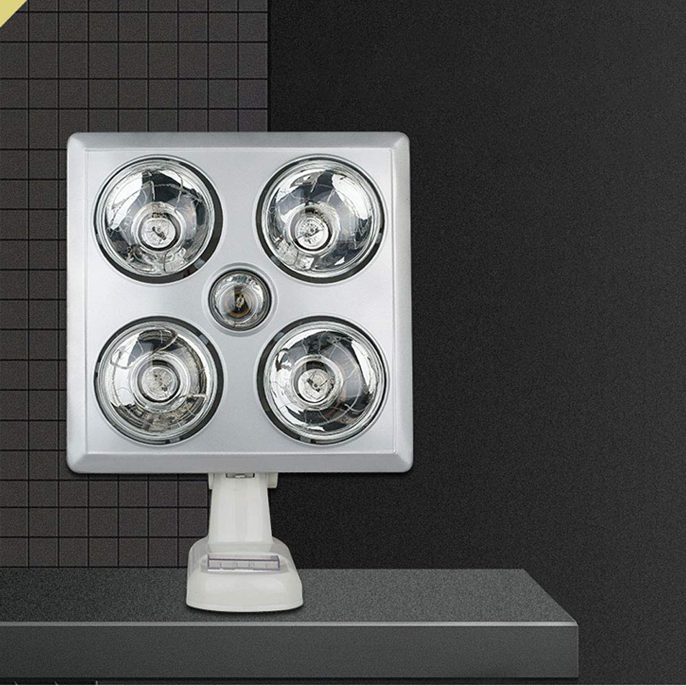 Amazon.com: Hines Modern Yuba Lamp Indoor Bathroom Heater Light Eye  Protection Explosion Proof Heating Lamp Waterproof Adjustable Heater 275W4  Bath Light : Everything Else