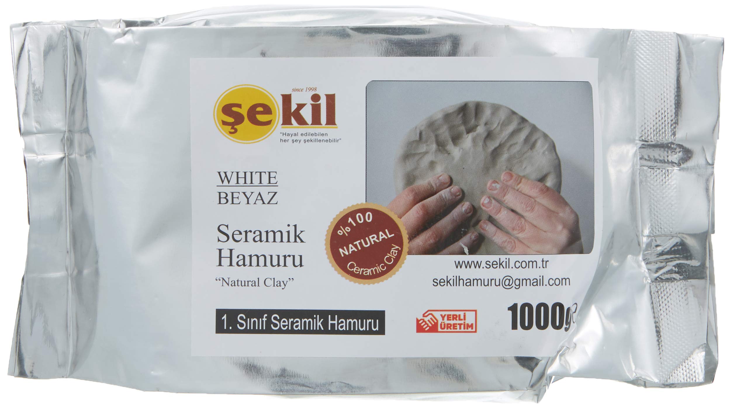 Pasta Ceramica Forma 1000 GR Bianco Pasta Ceramica