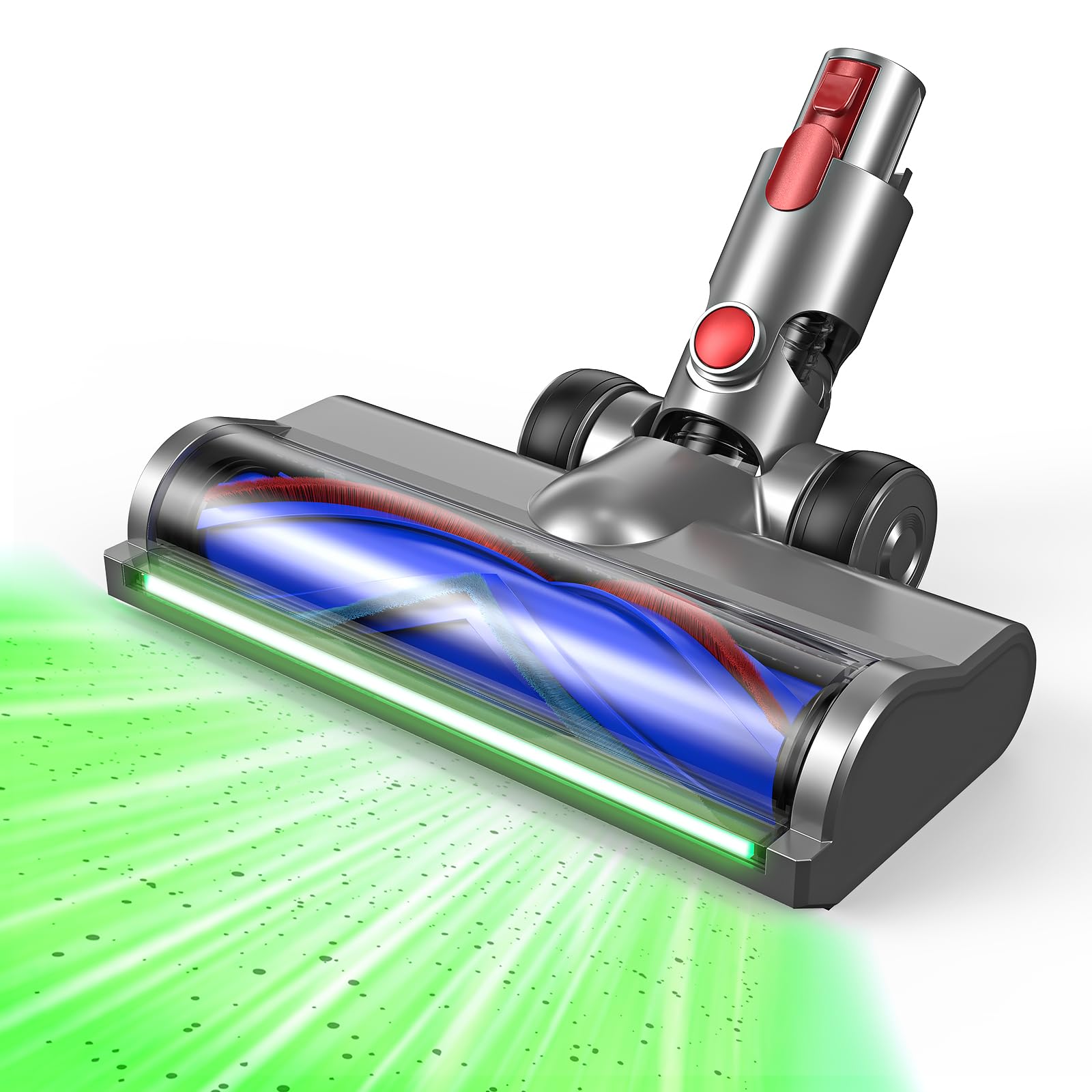 Spazzola Compatibile con Dyson V7 V8 V10 V11 V15 per Aspirapolvere, ricambi per Spazzola da Pavimento per Pavimenti duri e tappeti