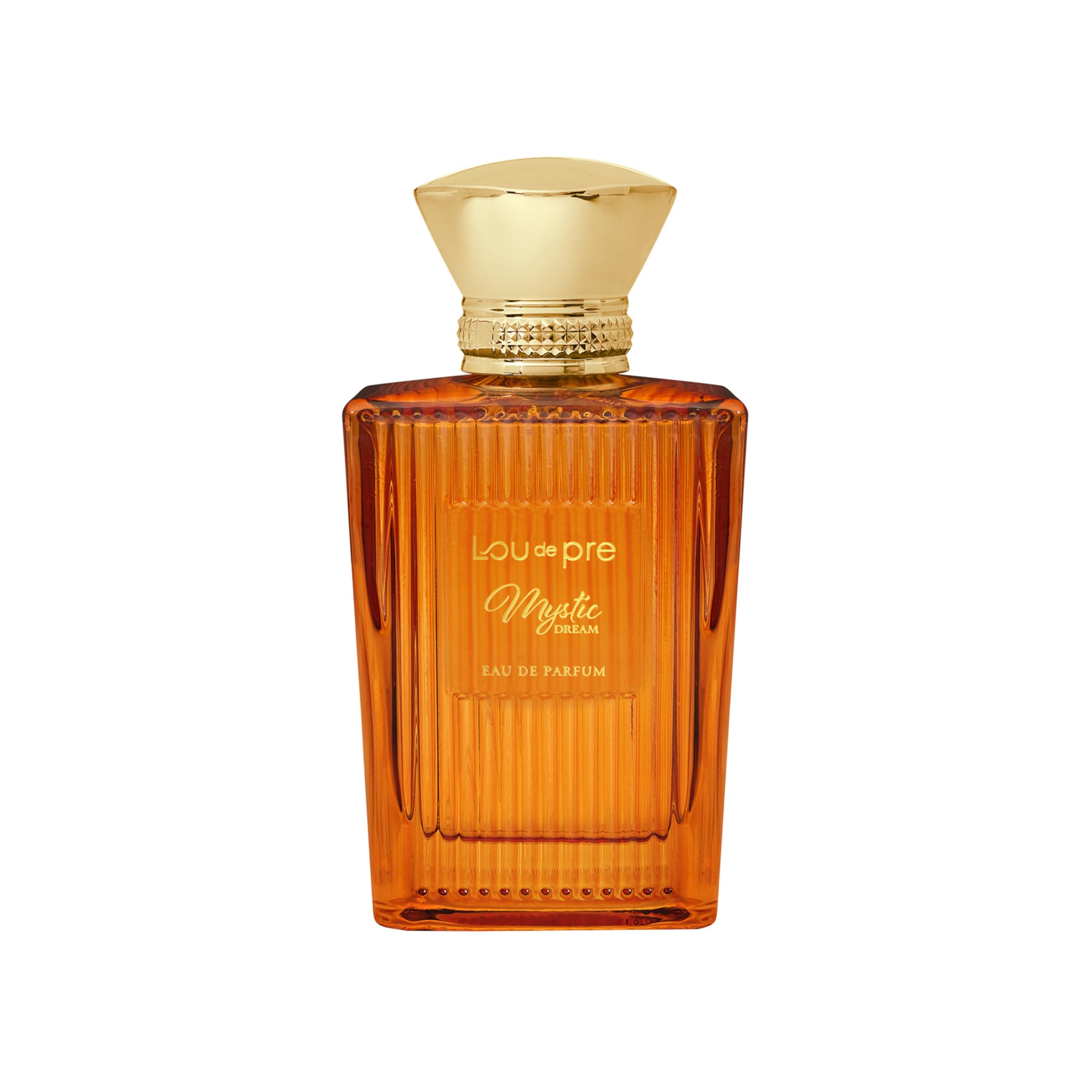 LOU DE PRE Mystic Dream Parfüm Eau de Parfum 90 ml Damen – Ambrierter Vanilleduft mit Cognac, Zimt & Tabak – Süß, warm & luxuriös – Lang anhaltender Frauenduft EDP