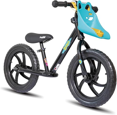 Miniatura 11 de JOYSTAR Bicicleta de equilibrio de 12/14 pulgadas para niños de 18 meses a 5 años, bicicletas de equilibrio ligeras para niños pequeños con