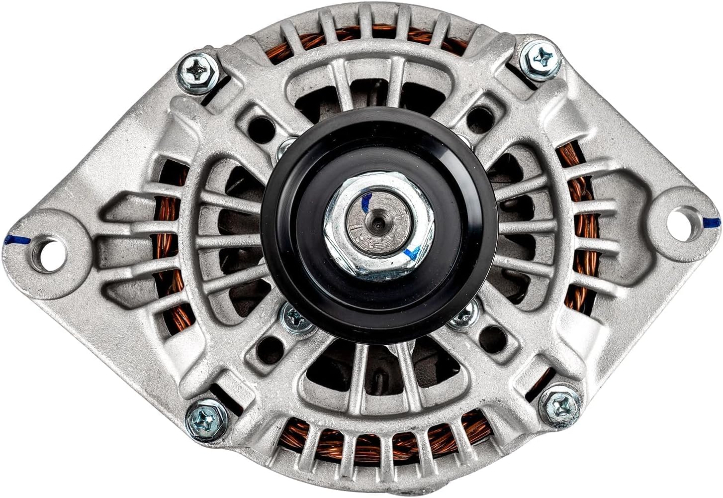 KAX Alternator Compatible with 99-03 Protege 02 03 Protege5, 80A 12V CW S4 Groove Pulley, Automotive Replacement for FP3418300R00, FPG618300