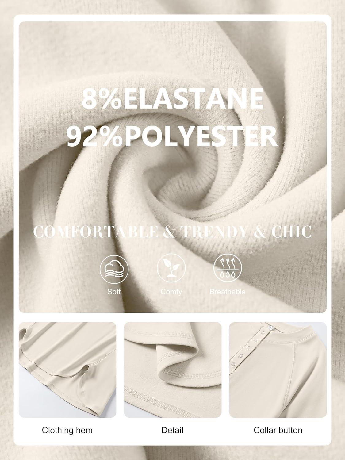 ANRABESS Women's Long Sleeve Henley Tops Tunic Sweatshirt Loose Slit Casual Button Shirts Pullover 2026 Spring Winter Outfits - Image 6