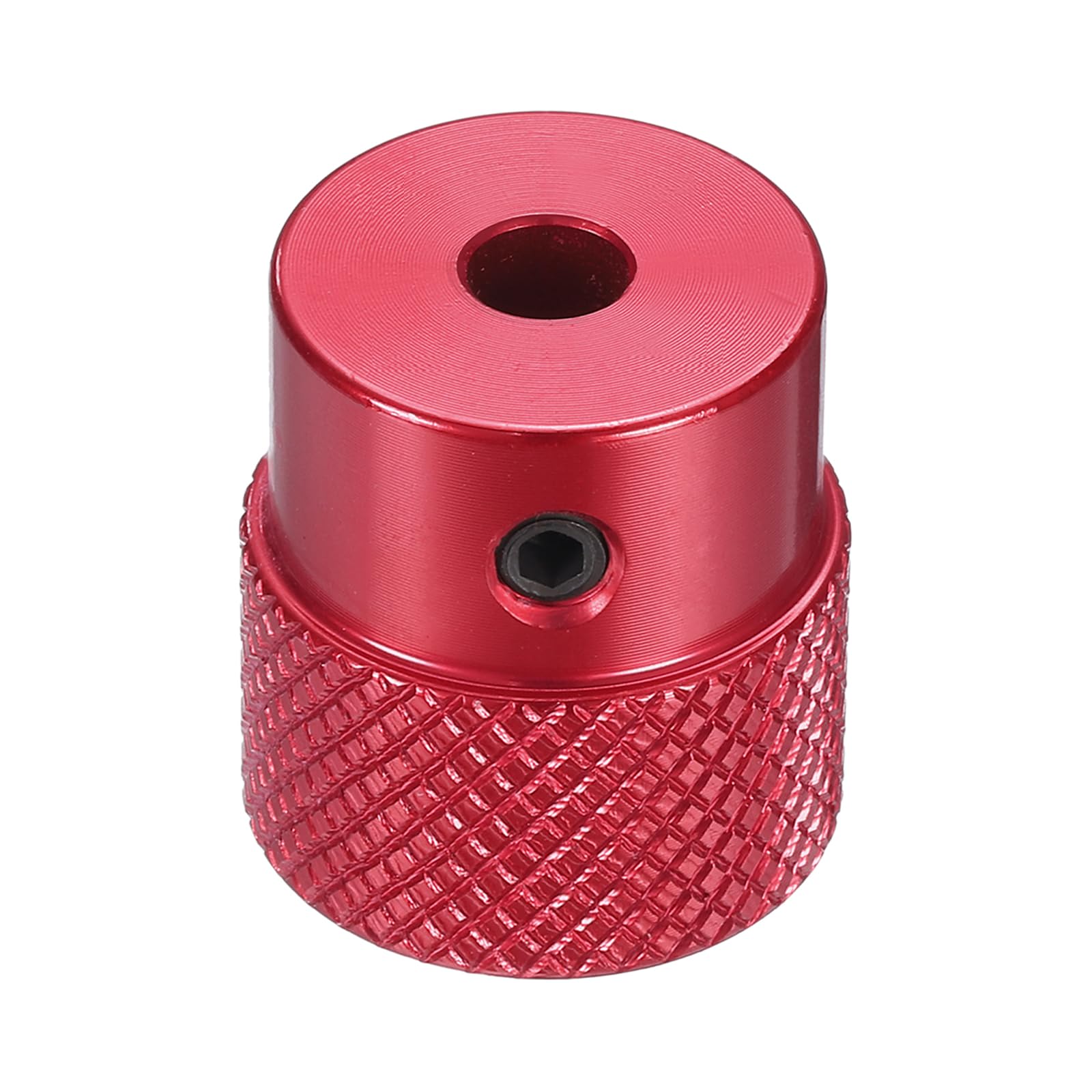 Volant moleté en alliage d'aluminium d4 mm D20 mm avec clé pour tour