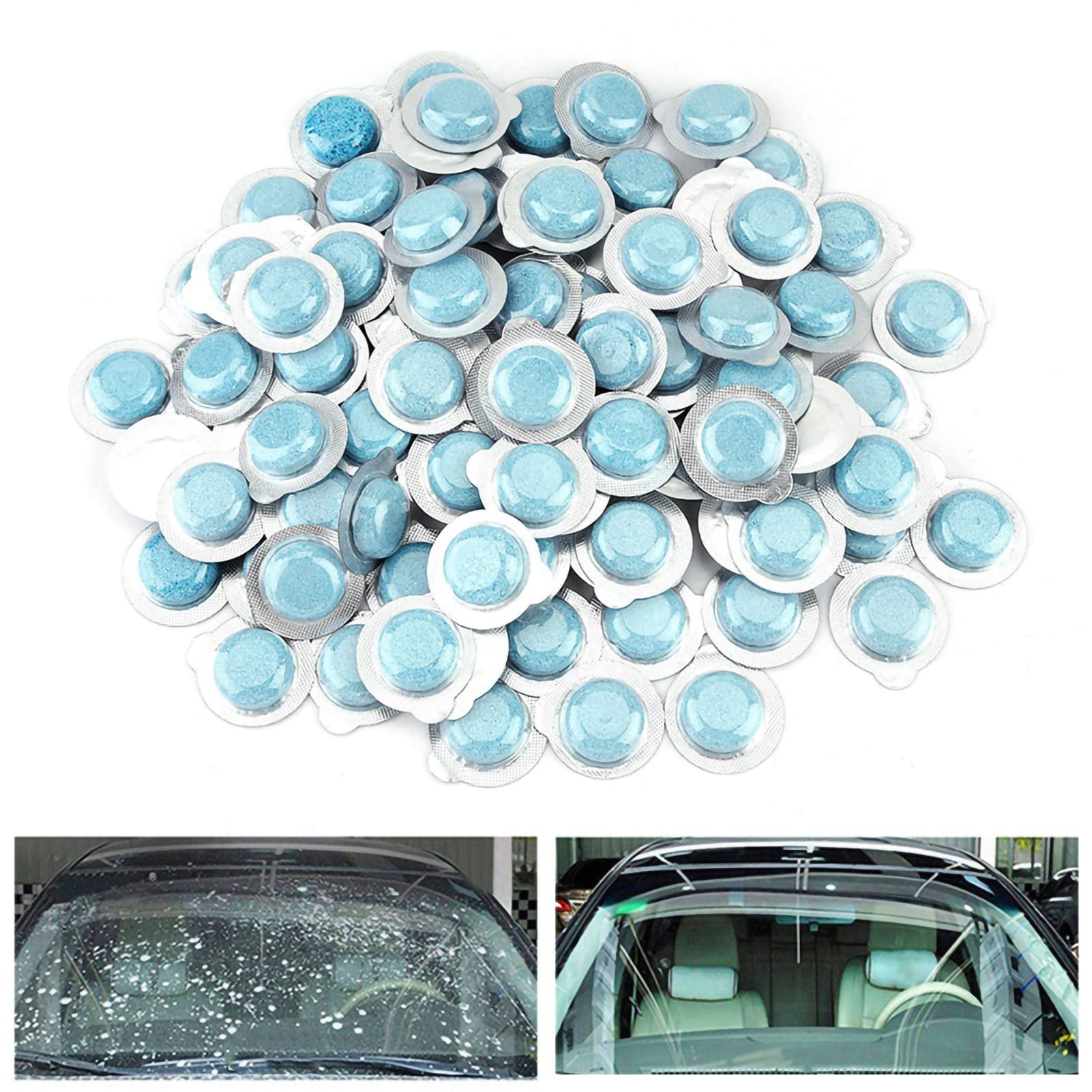 Car Windshield Washer Tablets Effervescent Glass Cleaner Tablets For Instant Wiper Cleaning And Clear Visibility From top_company, $3.68
