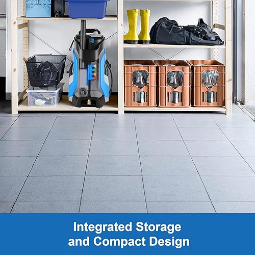 Miniatura 8 de Lavadora eléctrica a presión 5000PSI 4.0GPM con manguera de presión M22-0.551 in 33 pies, rociadores eléctricos de alta presión con limpiador de