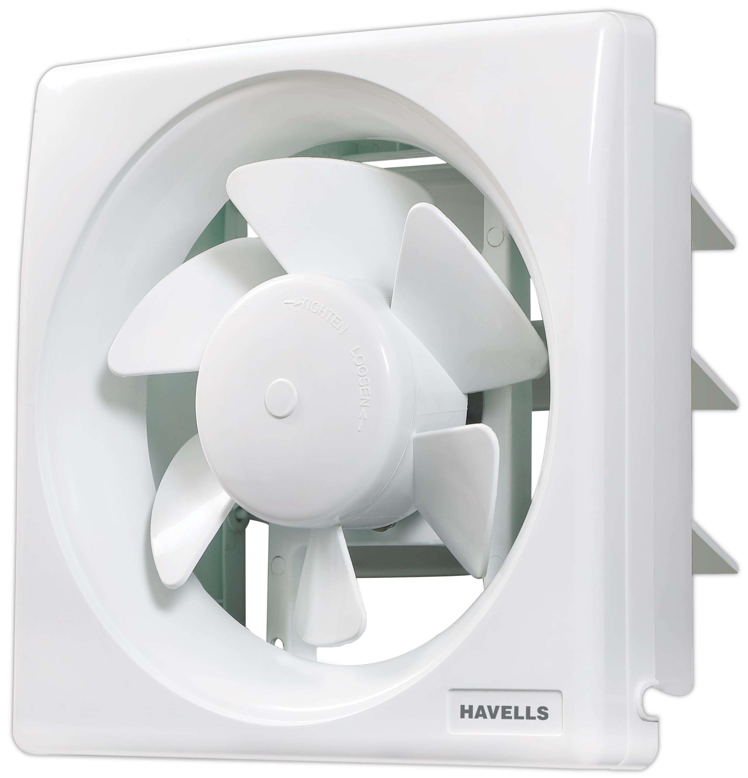 Havells Thrill Air Exhaust Fan | 250mm Sweep Size | 100% Copper Motor| 60 Watt | Automatic Shutter | 1 Year Manufacturer Warranty | (White)
