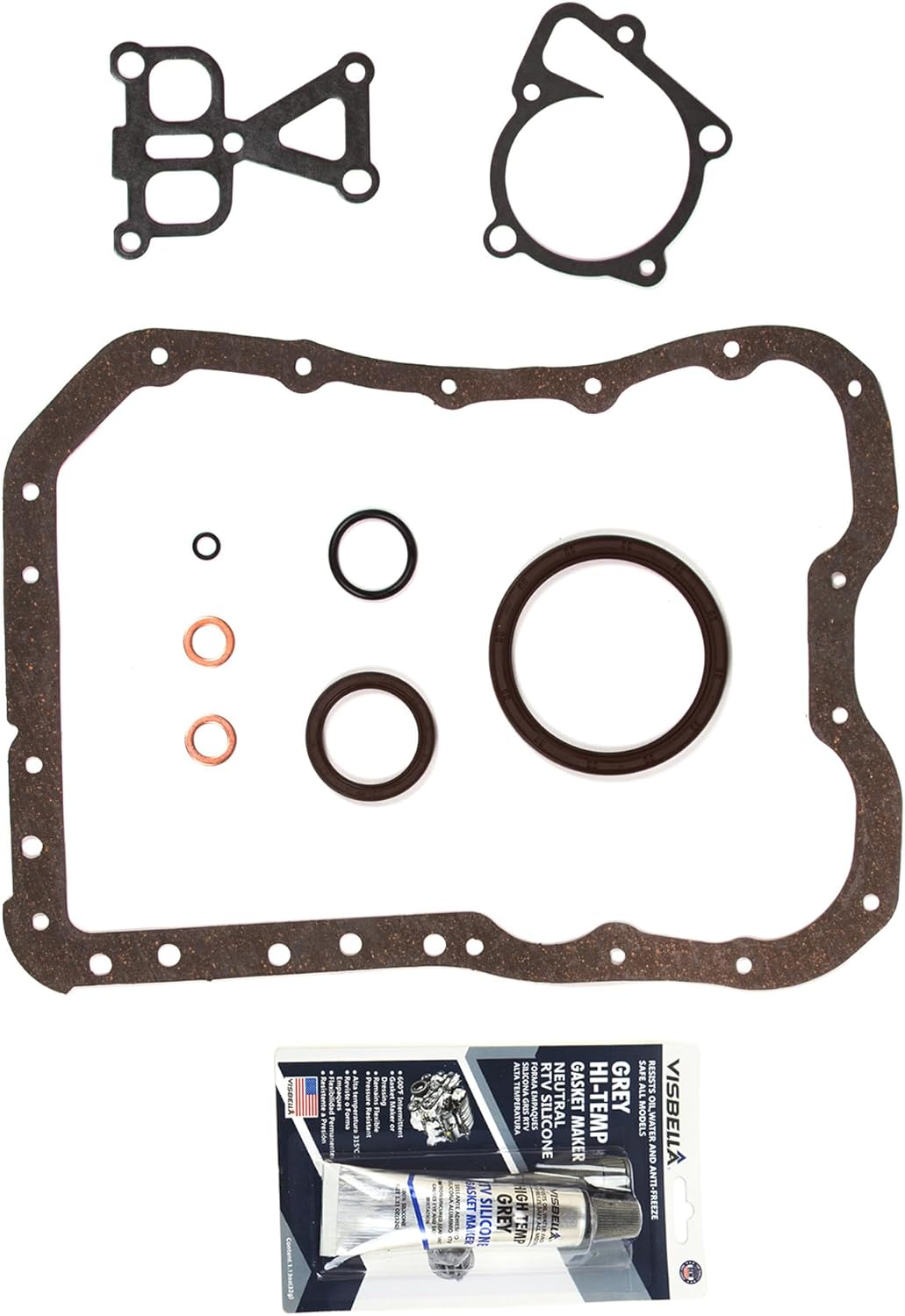 DG-8614960464 Lower Conversion Gasket Set Compatible With/Replacement For 06-07 Hyundai Sonata Kia Optima Rondo 2.4L DOHC G4KC