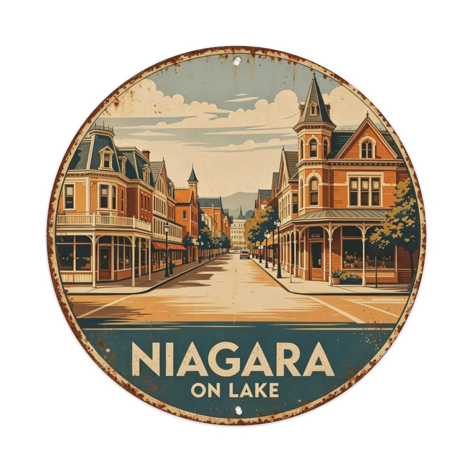 Niagara On The Lake Metal Tin Sign Plaque