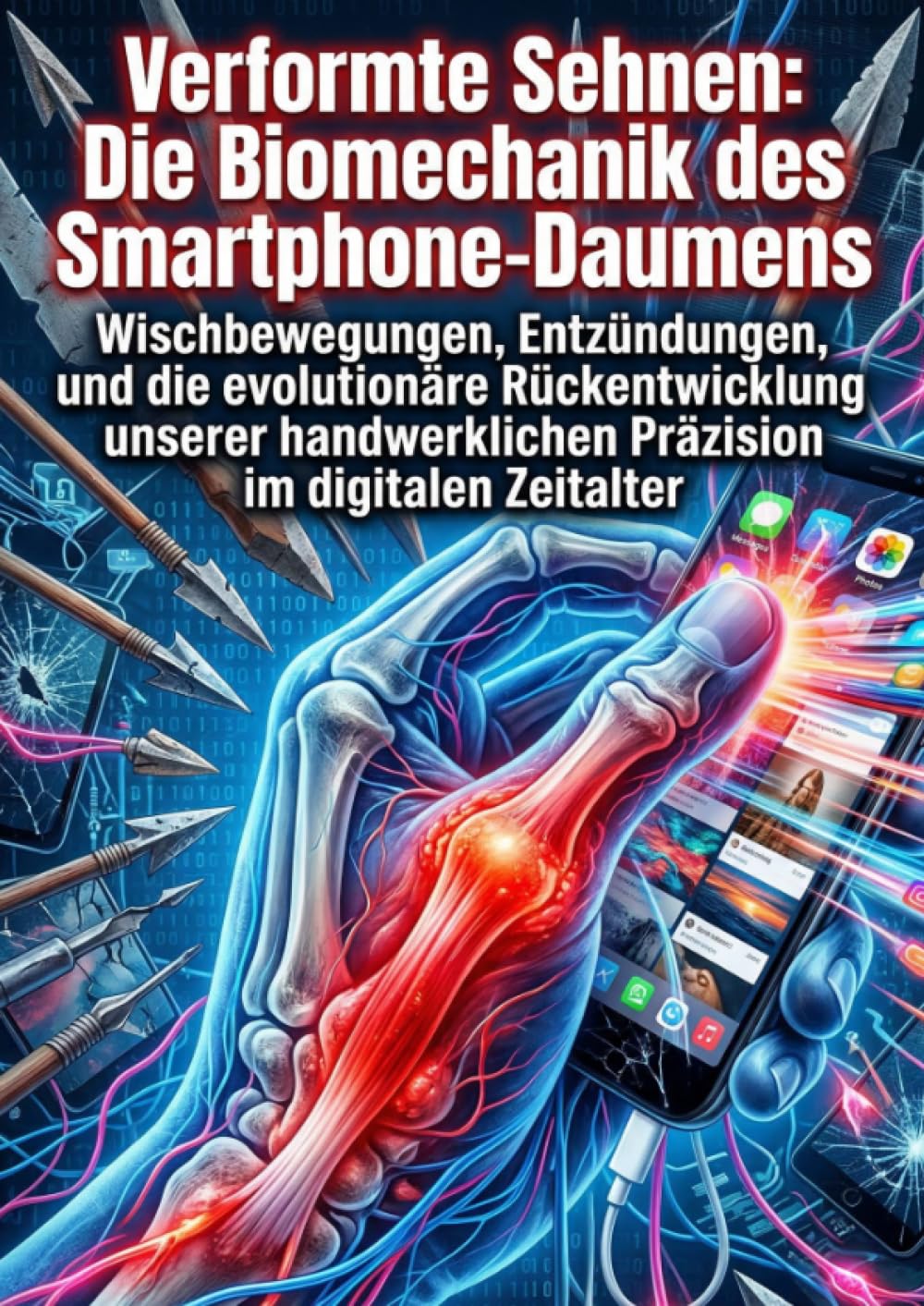 Verformte Sehnen: Die Biomechanik des Smartphone-Daumens: Wischbewegungen, Entzündungen, und die evolutionäre Rückentwicklung unserer handwerklichen Präzision im digitalen Zeitalter