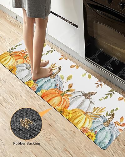 Miniatura 8 de Tapete de baño de eucalipto y calabaza para bañera, antideslizante, de secado rápido y absorbente, de tierra de diatomeas, tapete lavable de cocina,