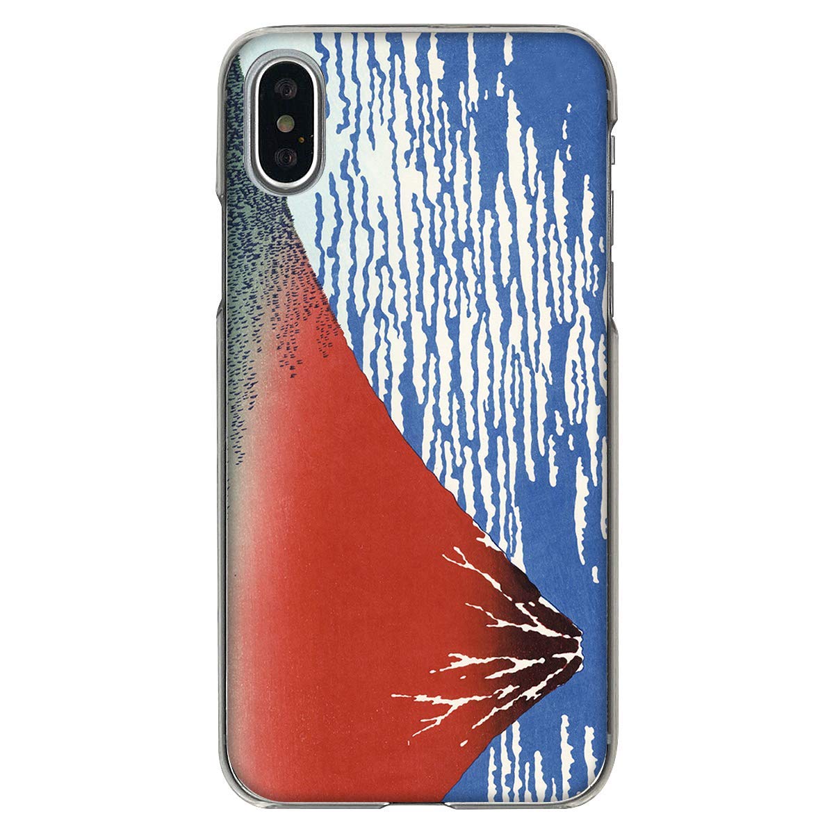 Amazon.co.jp: iphone11 Pro Max スマホケース 三十六景 赤富士 柄 