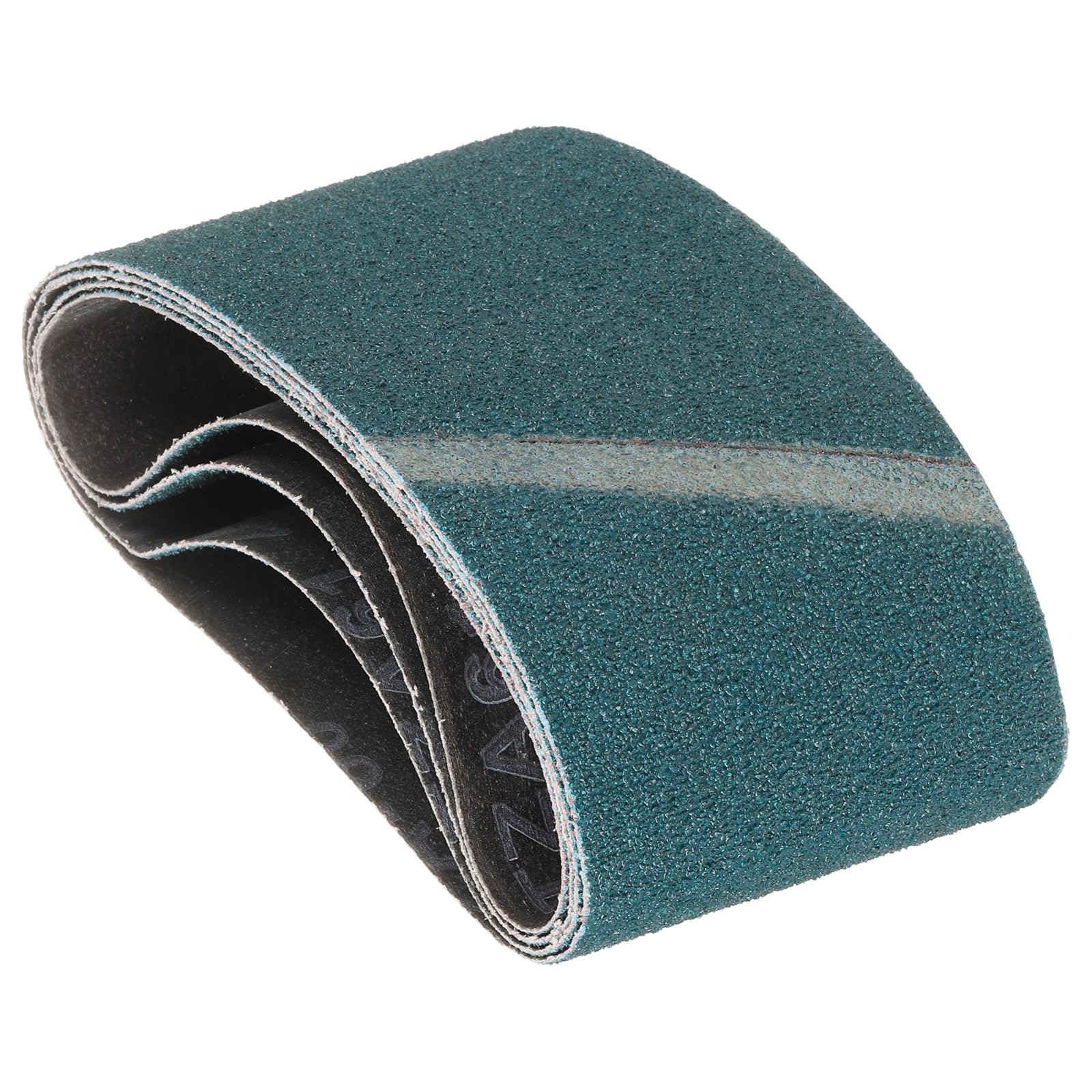 Kozelo 4 Pack Sanding Belts76mm x 533mm 60 Grit Zirconia Abrasive Belt Sander Paper for Belt Sander Metal Grinding Wood Working Weld Rust Removal