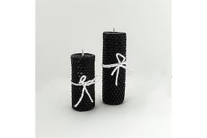 All-Natural Beeswax Pillar Candles: Illuminate Your Home with Serene Ambiance