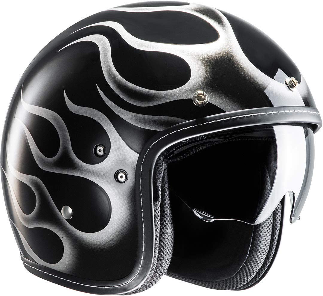adult ments bike helmet Outlaw Helmets T72 Matte Black Motorcycle Half Helmet for Men & Women with  Drop Down Sun Visor DOT Approved