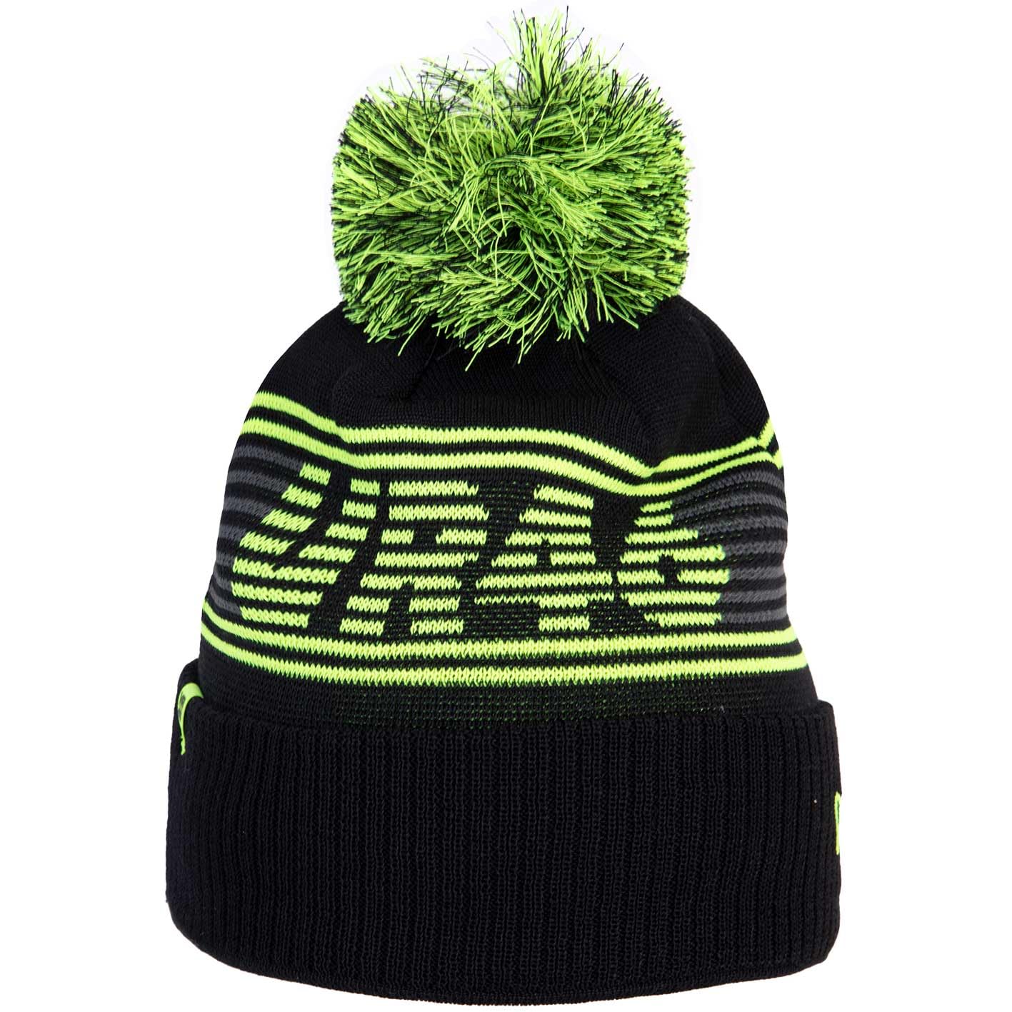 New Era VR46 Recycled Sport Knit Bobble Hat Beanie Winter Hat