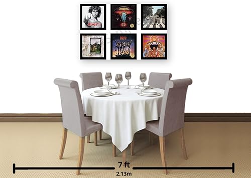 Miniatura 7 de Creative Picture Frames - Marco de vinilo LP de 12.5 x 12.5 pulgadas, soporte para portada de álbum de música, impresionante decoración artística de