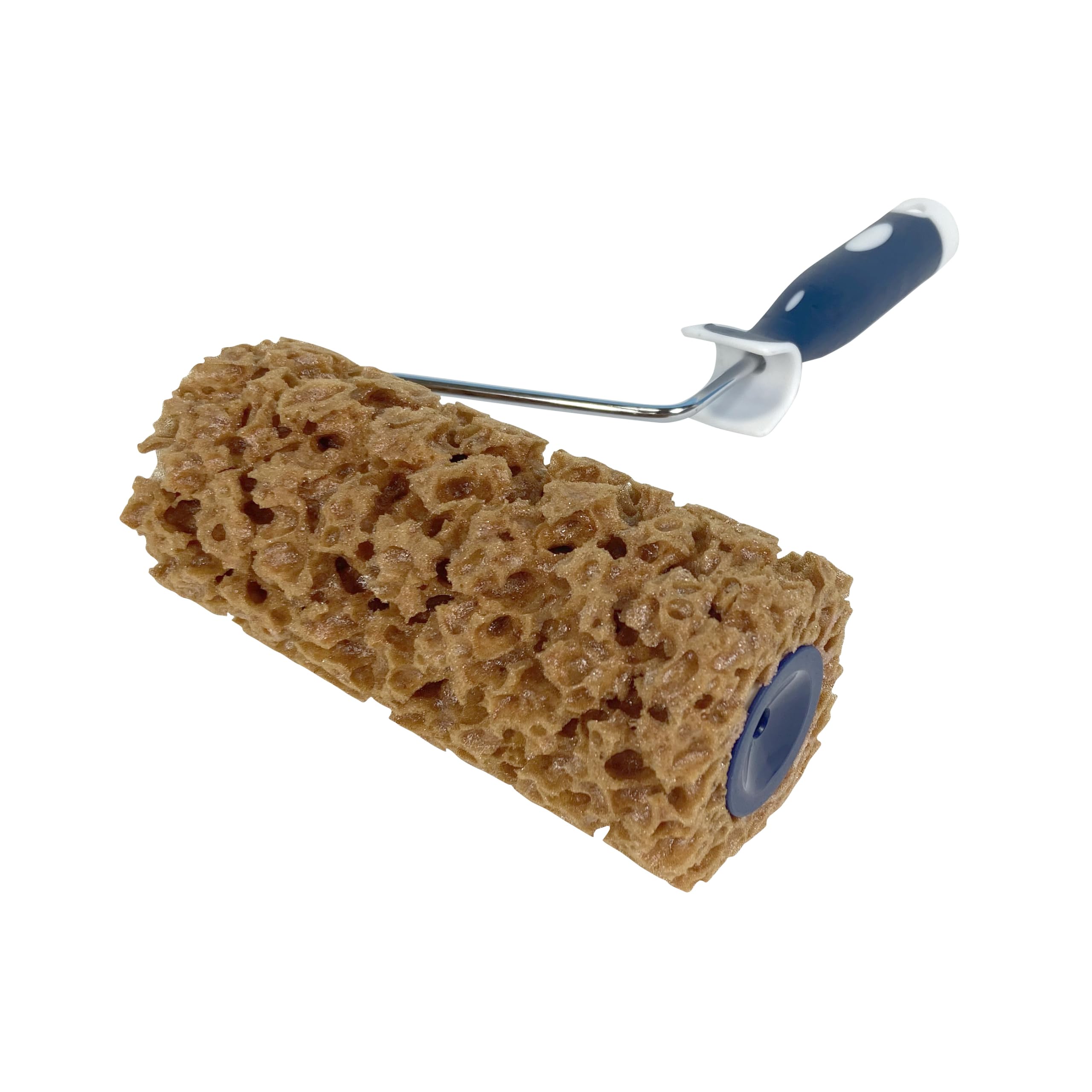Hanroy Rodillo de Pintura de Esponja pequeño de 7 Pulgadas para decoración de Pintura de Textura, Herramienta de Pincel, Rodillo de Esponja de Arte de patrón rápido y fácil para Pared del hogar M90FT