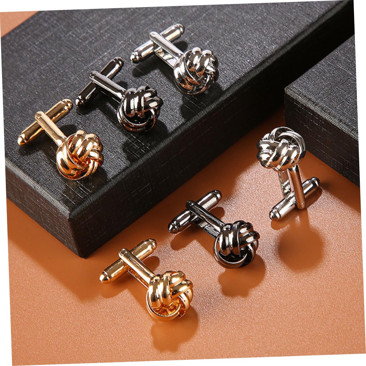 FOMIYES Gemelos Camisa Campo De Golf Brazalete Manga Accesorios De Traje De Hombre Hombres Accesorios Joyas Enlaces Accesorios De Traje De Los Hombres Aleación