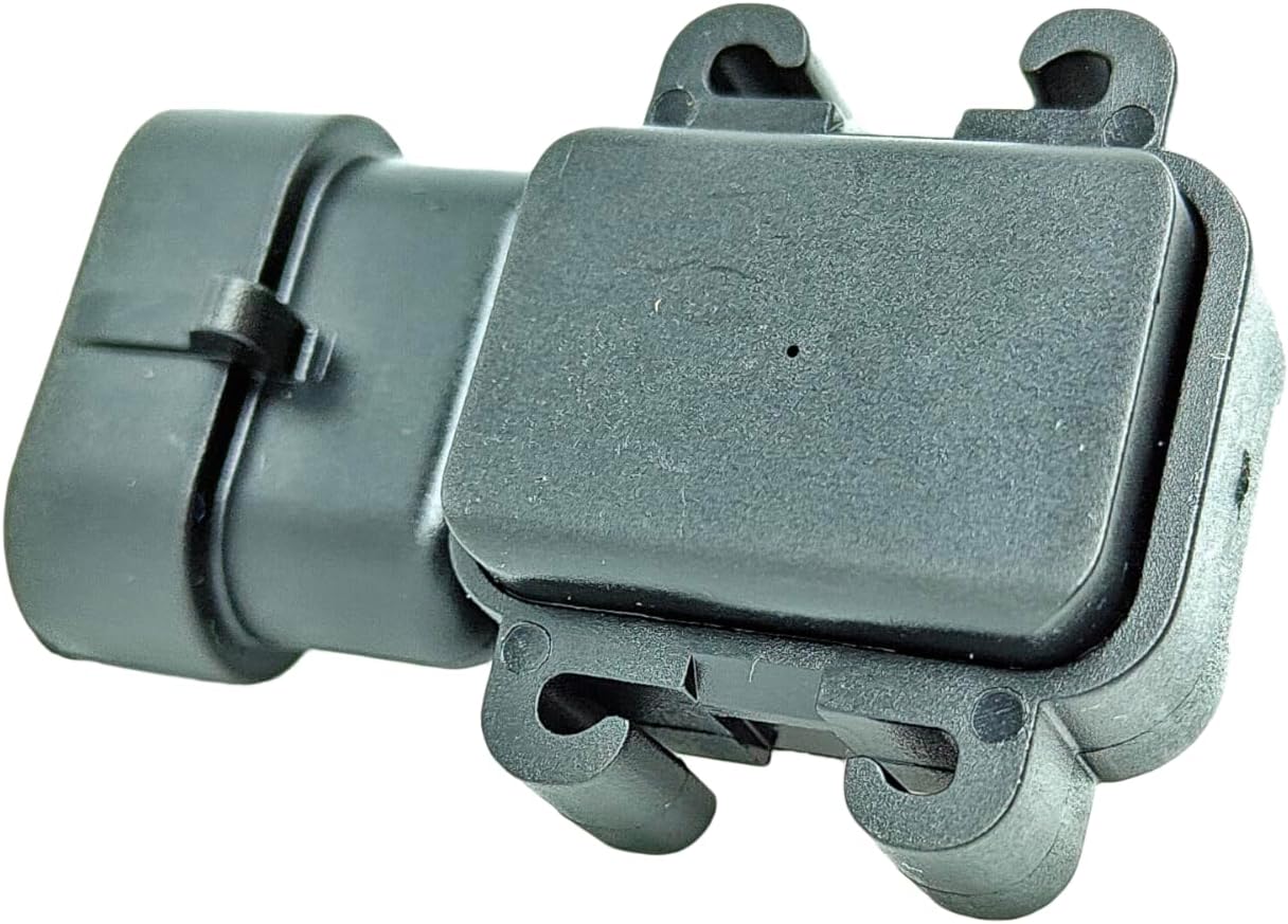 2 Bar Barometric Pressure Sensor Replacement for 2001 2004 2005 Chevy Silverado 2500 HD 3500 GMC Sierra 6.6L LLY/LB7 19207559
