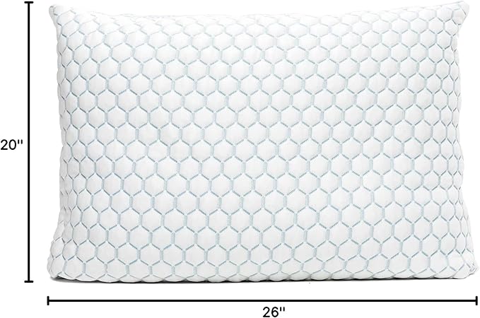 Almohada Viscoelástica con Gel Refrescante Ajustable Tamaño Estándar miniatura 3