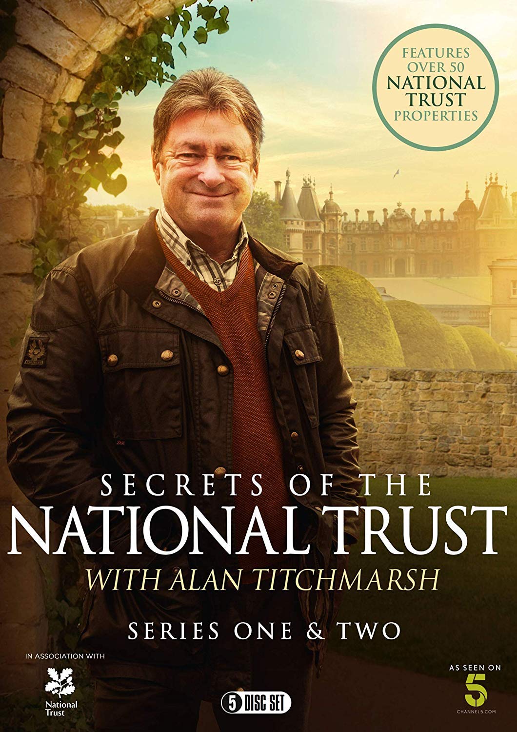 Secrets of the National Trust with Alan Titchmarsh: Series One & Two [5 Discs] [DVD]