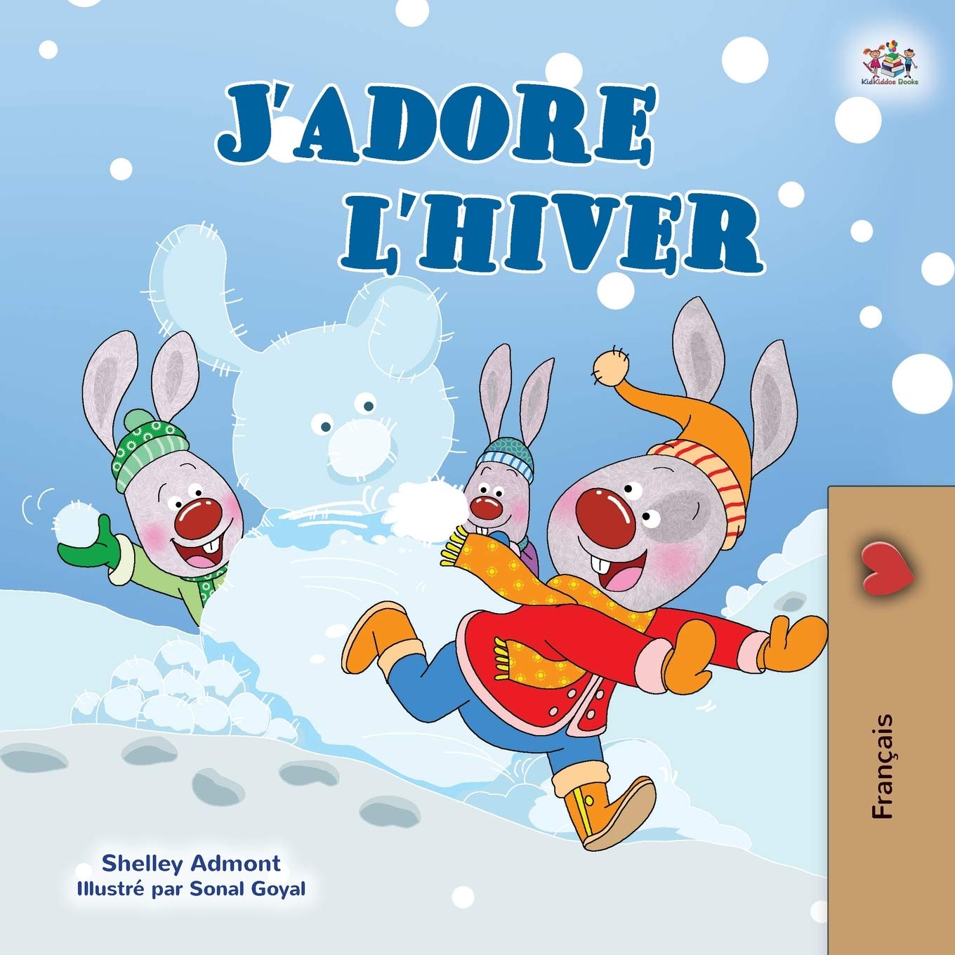 J’adore l’hiver (Français) (French Edition)