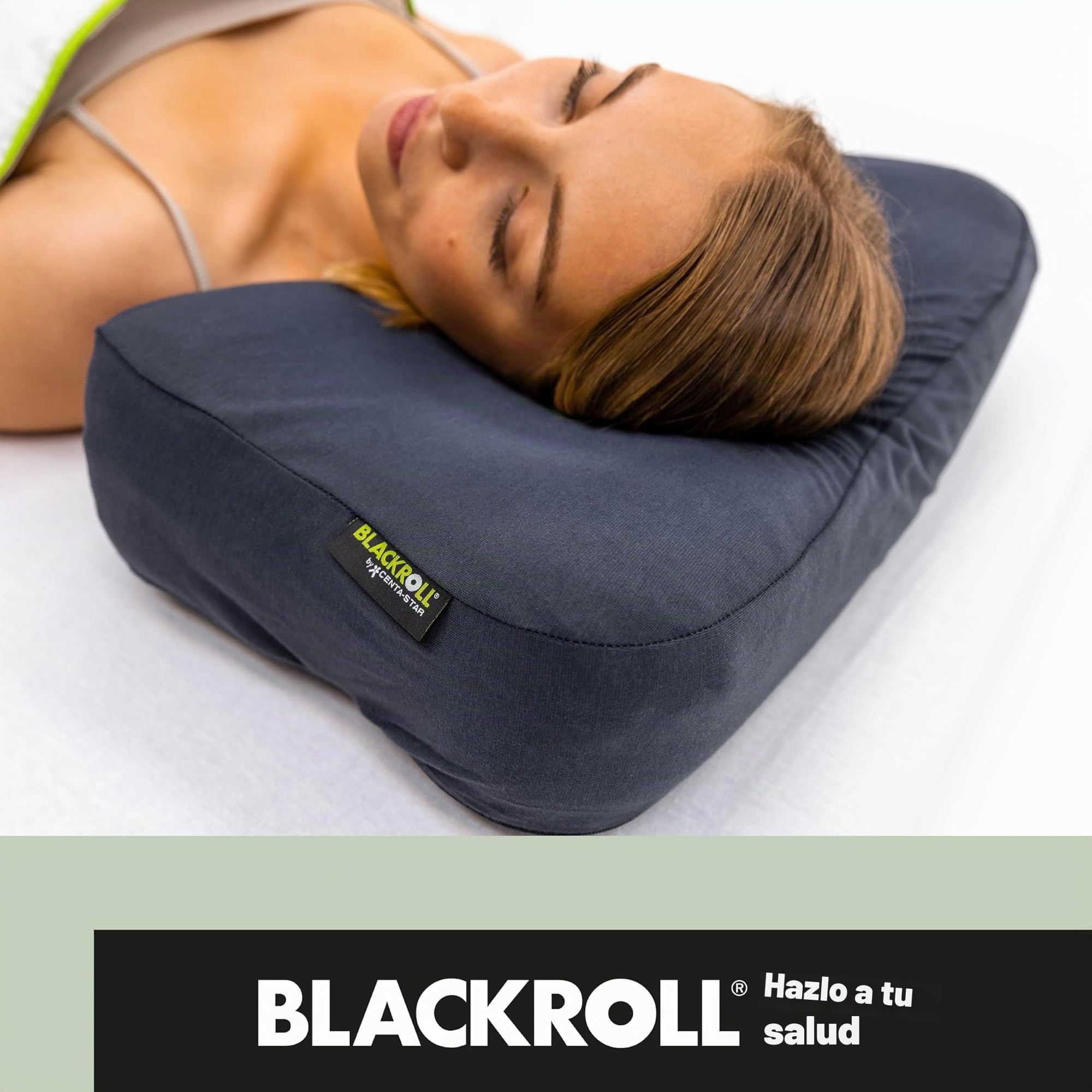 Blackroll Recover Pillow Almohada ortopédica HWS (almohada cervical) de espuma viscoelástica, fabricada en Alemania