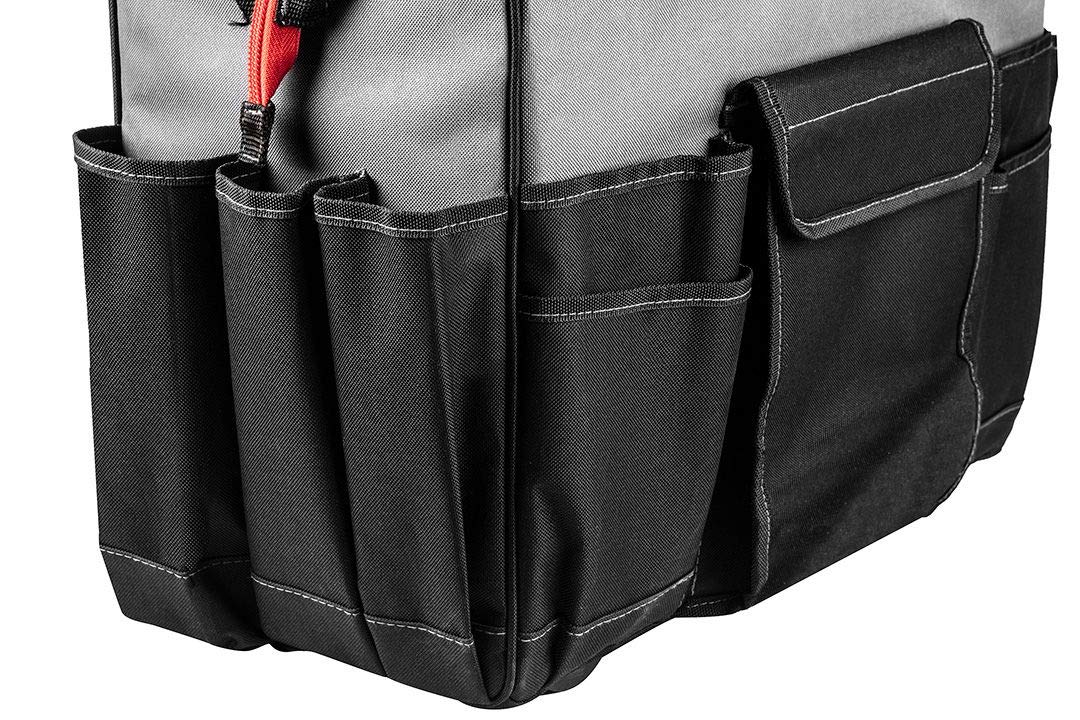 Lot de 2 sacs à outils à roulettes en graphite pour technicien + sac de transport pour outils électriques