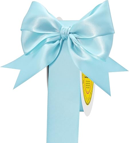 Miniatura 830 de Cinta de satén verde esmeralda de doble cara de 1-1/2 pulgadas x 50 yardas, cinta de poliéster verde esmeralda para envolver regalos, muy adecuada