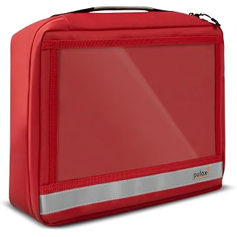 Pulox Ampullarium for 62 Ampoules Large Medicine Bag Sturdy storage for medicines and bottles plenty of space for use dimensions 35 x 25 x 10 cm