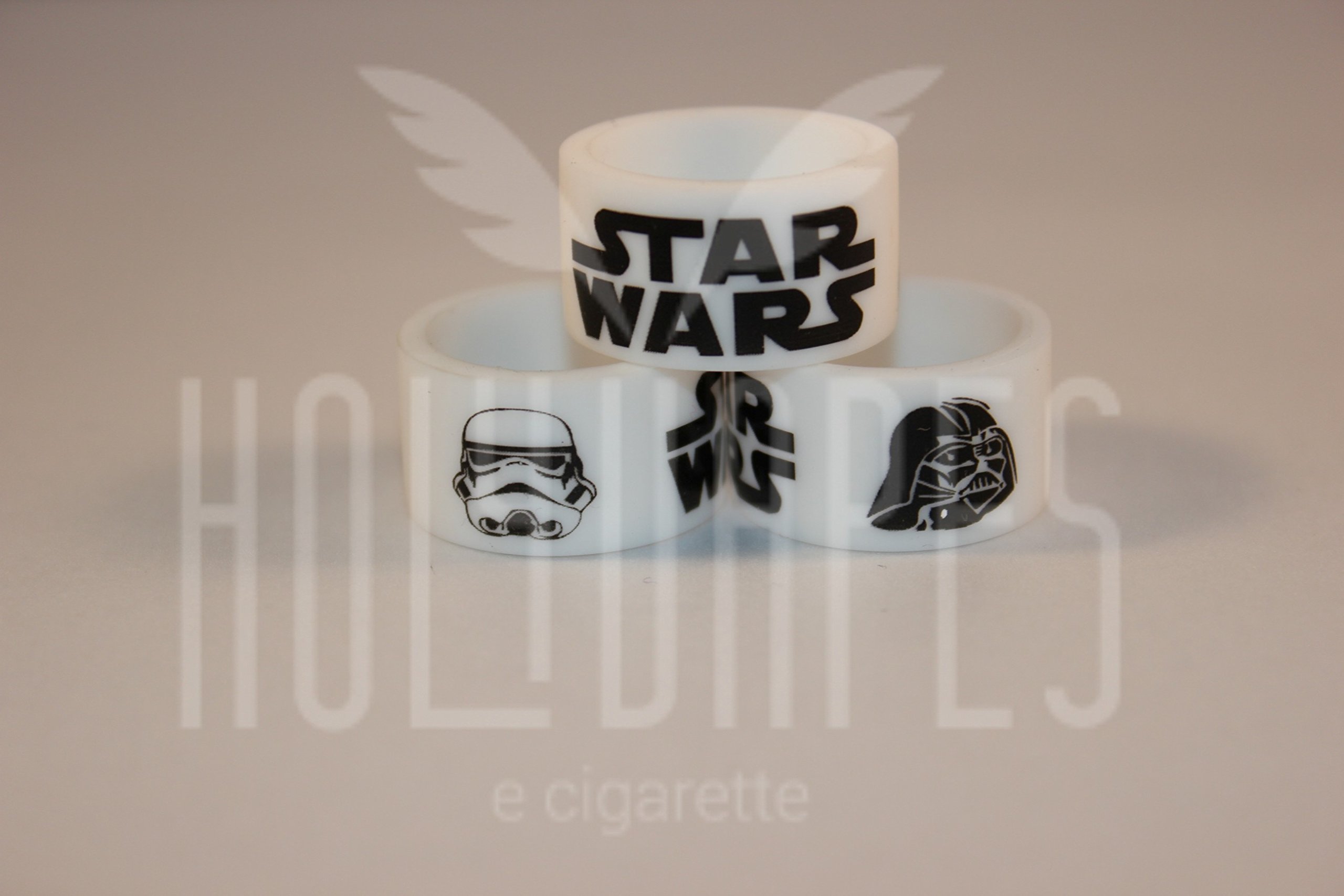 Donass Anneaux pour rservoirs de vapotage 18 mm  25 mm motif Super-hro Star  Wars x 1pcs : Amazon.fr: Hygine et Sant
