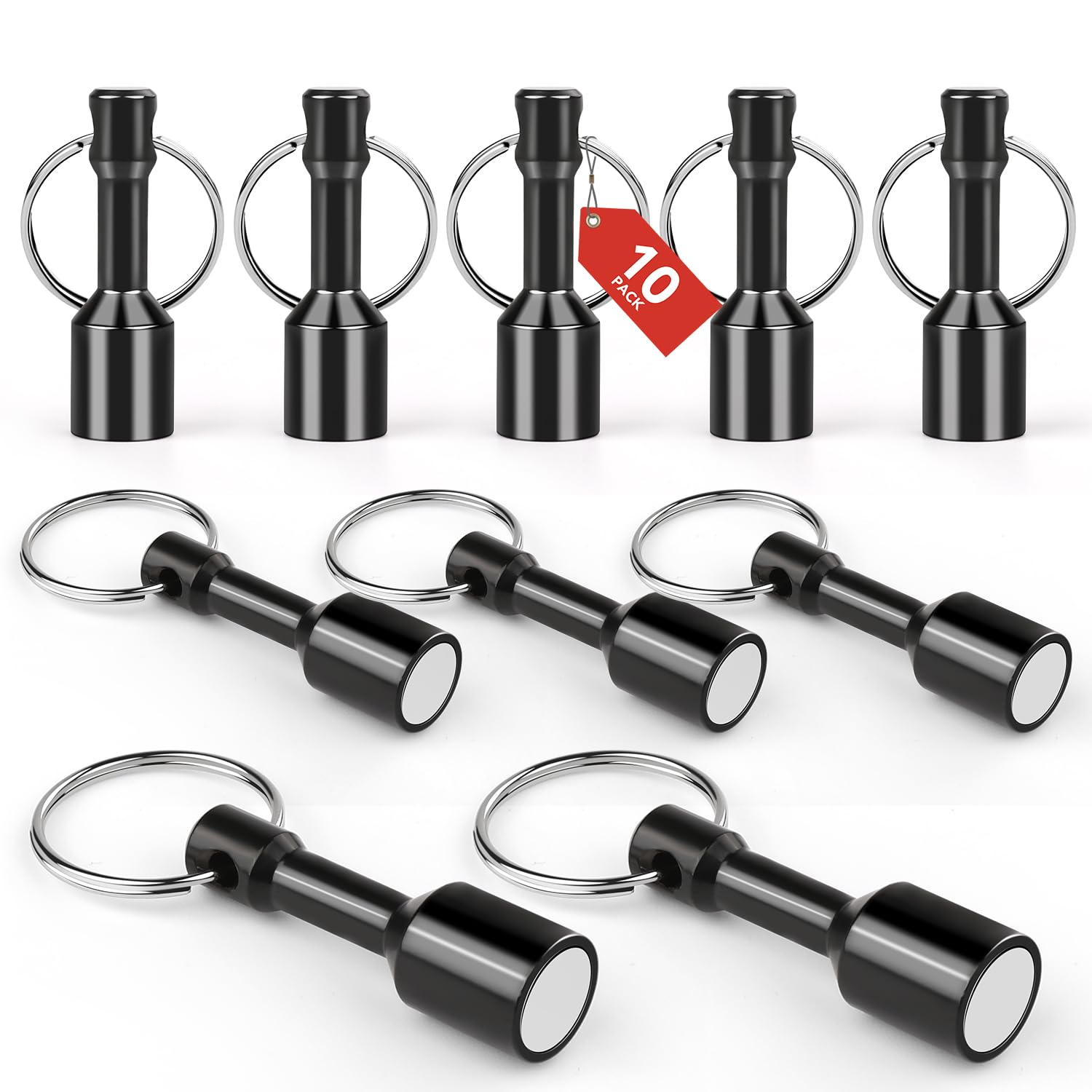 TRYMAG 4 PCS Magnet Key Chain Gold Testing Kit, Silver — Amazon image 11